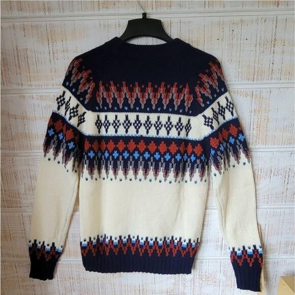 Vintage Rare‎ Gimbels Grandpa Sweater Chunky Ski Sweater Crewneck Sweater - Picture 5 of 14